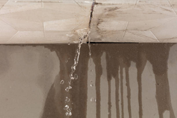 Professional Burst Pipe Cleanup technician working in Richmond, ME